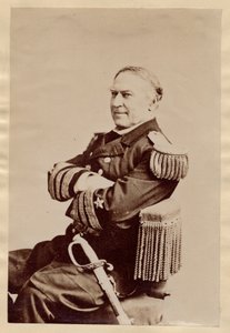 David Glasgow Farragut (1801-70), US Naval Officer, Flag Officer During the Civil War, Later Admiral by American Photographer
